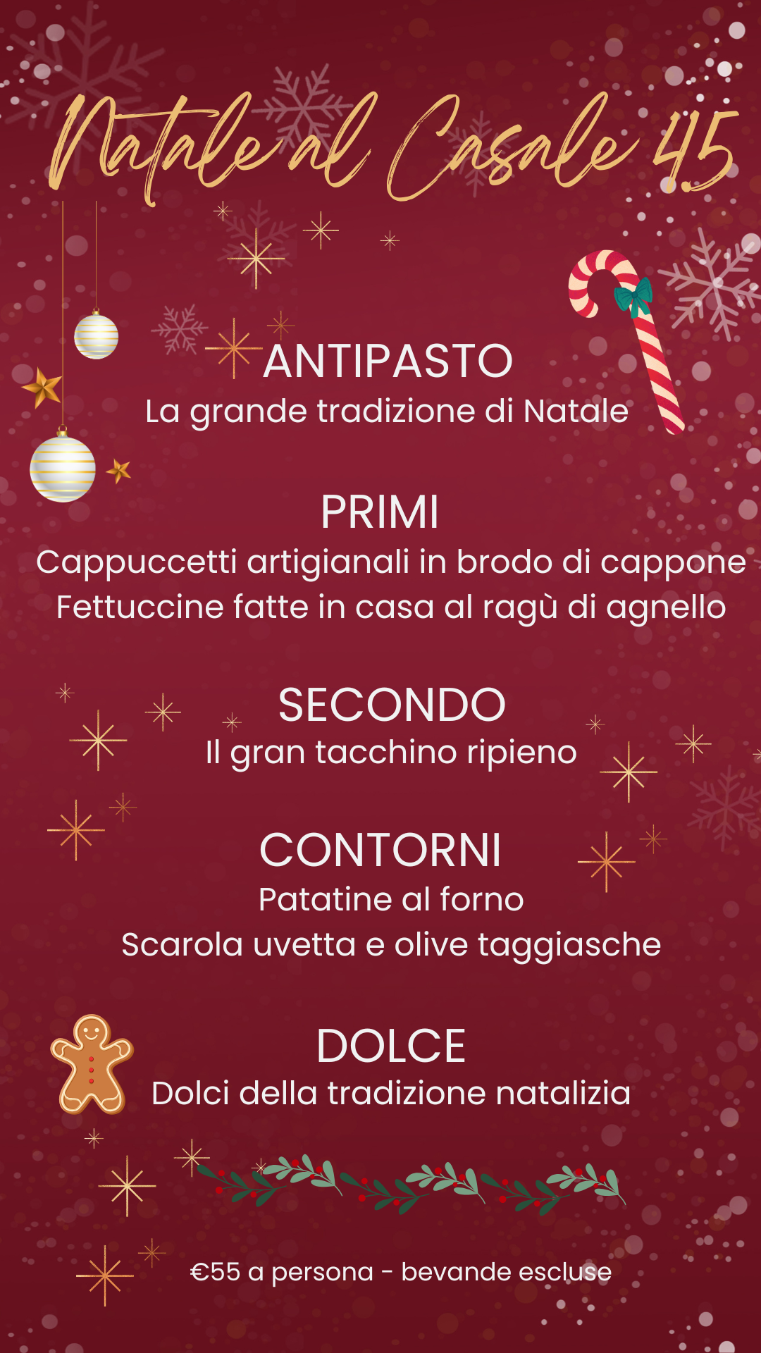 Pranzo di Natale | Casale 4.5